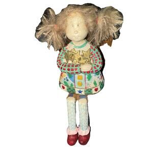 Russ The Christmas Sampler Angel Figurine 13943